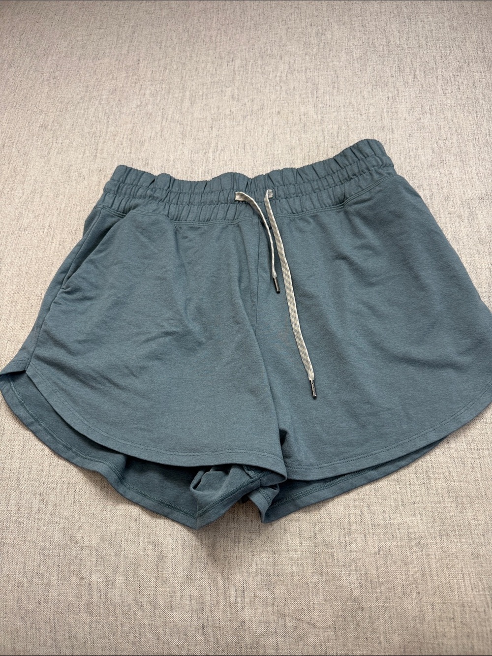 Vuori Women's Halo 2.0 High Rise Athletic Lounge Shorts Teal
